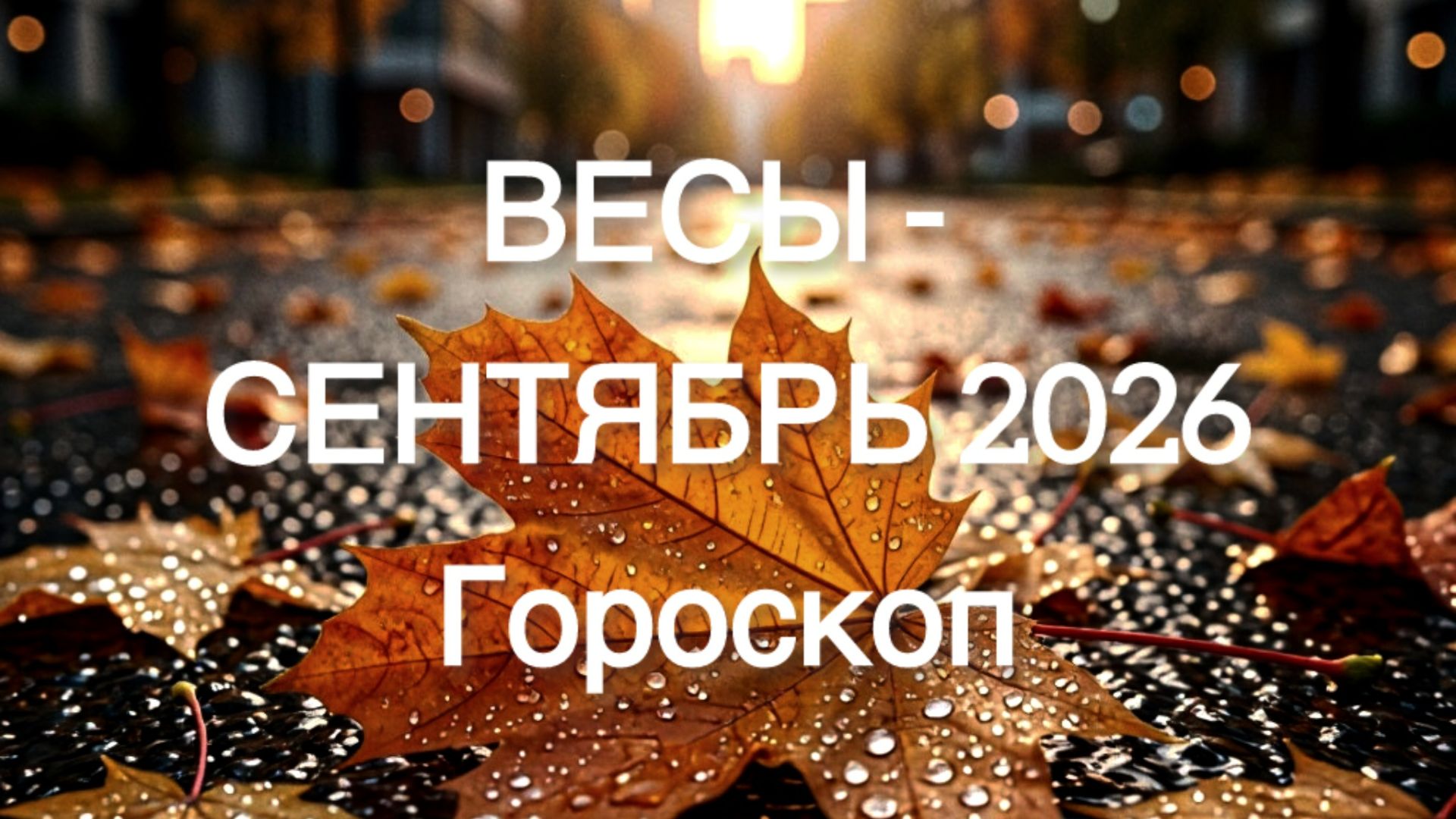 ВЕСЫ гороскоп на СЕНТЯБРЬ 2026 от Марии Тихоновой