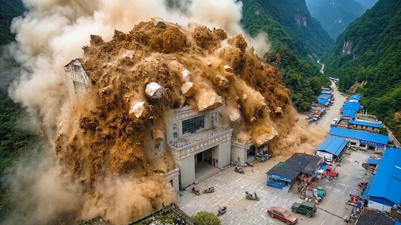 За Секунду До! Эти Случаи Удалось Снять на Камеру