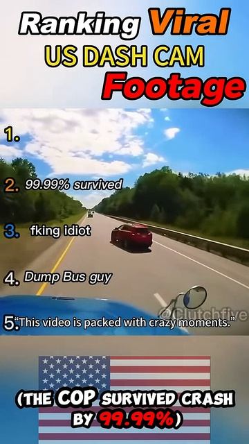 US Viral Dash Cam Footage #dashcam #dashcamvideos #drivingfails #roadtrip #cops #usa