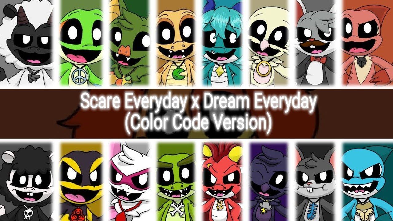 Scare Everyday X Dream Everyday (Color Code Version)