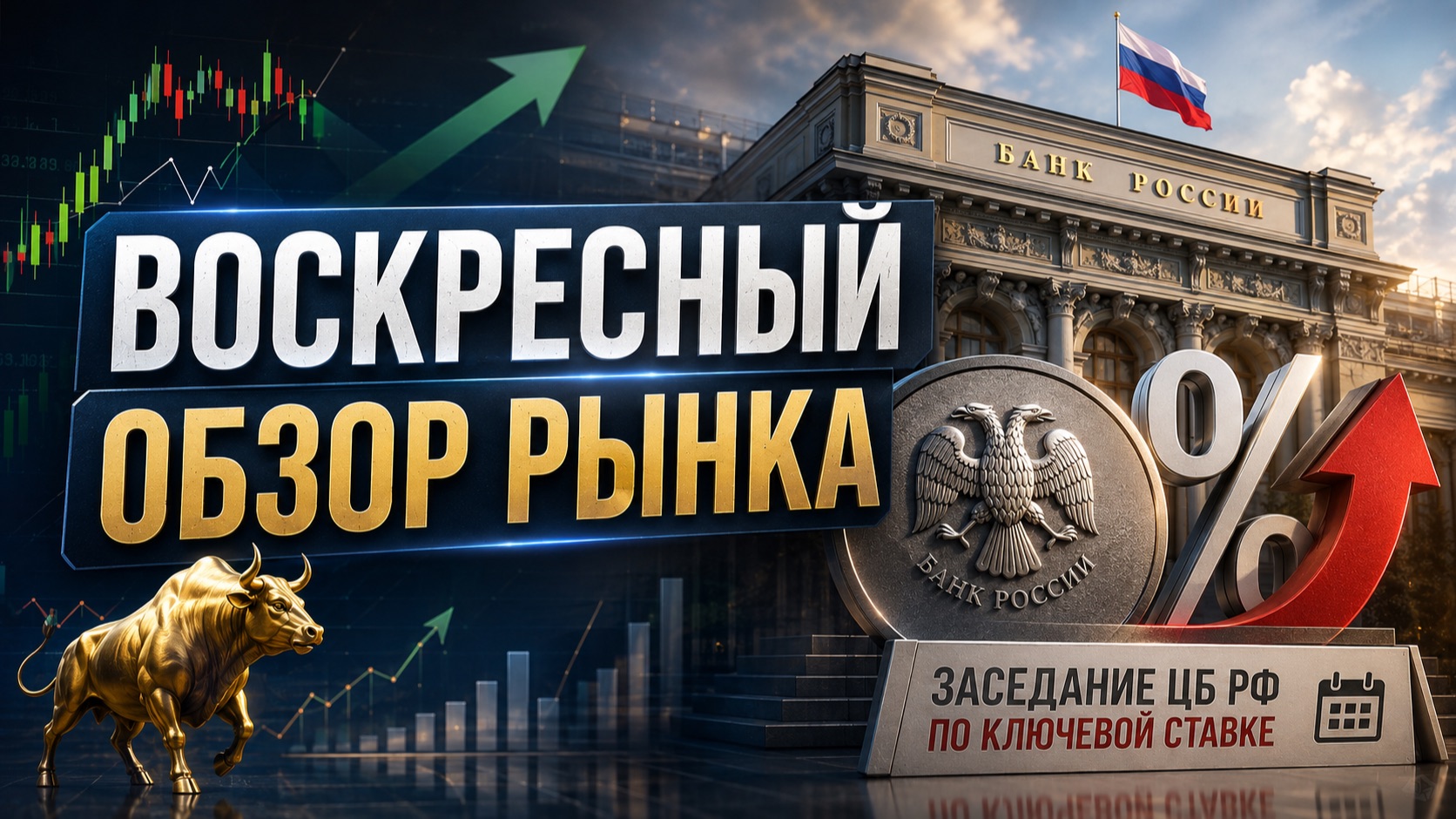 Недельный обзор рынка! Цели и планы на предстоящую торговую неделю!