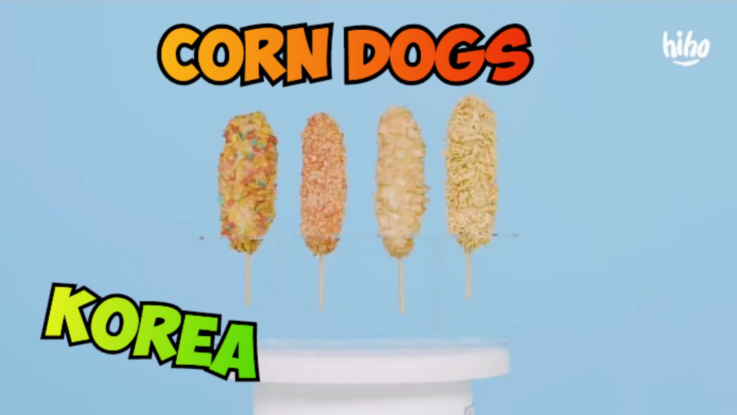 Kids Try Korean Corn Dogs