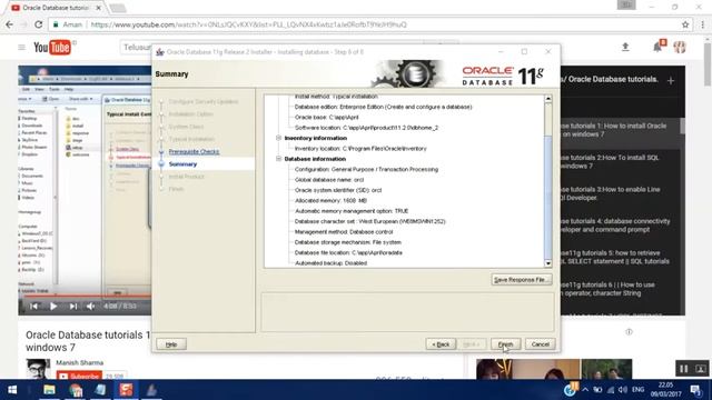 Tutorial Installasi Oracle Database 11g (64 Bit) Ilmu Komputer Universitas Lampung