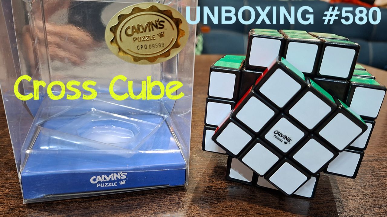Unboxing №580 Кросс Куб | Calvin's Puzzle 3x3x5 Cross Cube