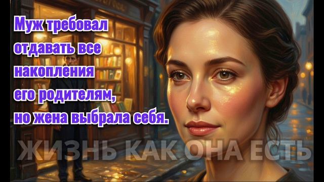 Муж требовал отдавать все накопления его родителям, но жена  выбрала себя (online-video-cutter.com)