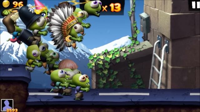 Zombie Tsunami:Lets Start With 500 Crazy Quarterbacks !