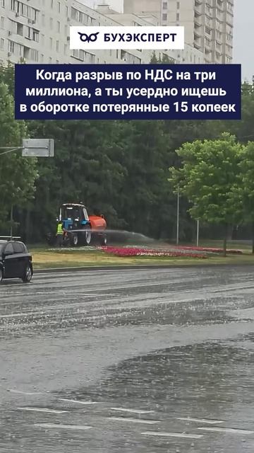 Когда разрыв по НДС на три миллиона, а ты все равно усердно ищешь в обработке потерянные 15 копеек