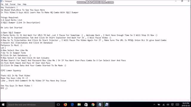How To Make BEST Private HQ Combo With SQLI Dumper SO EASY!!!!