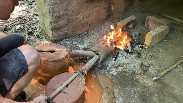 Primitive Technology Double Water Bellows.