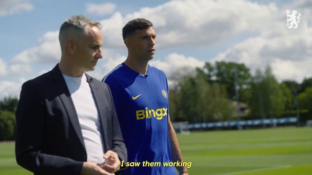 Emiliano Martínez | First Interview In Blue  | New Signing | Chelsea FC