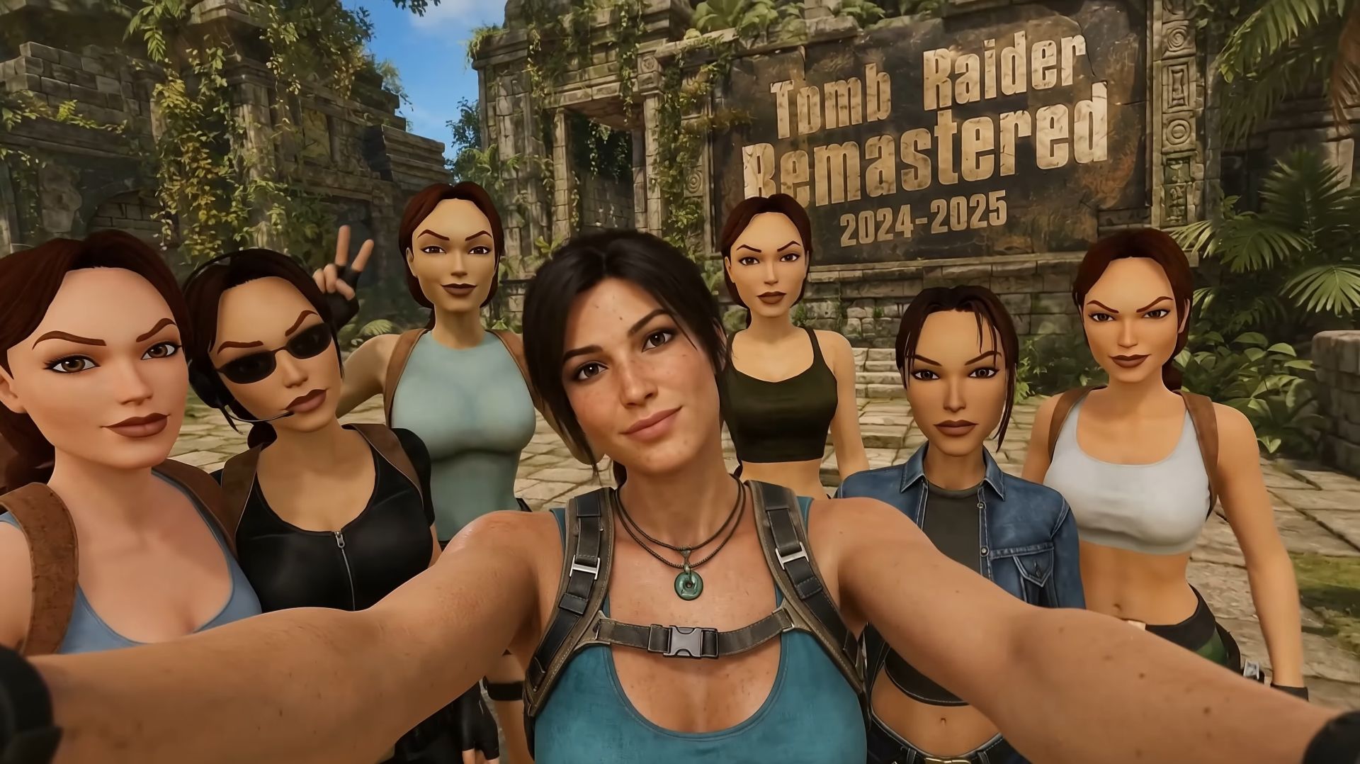 Tomb Raider Legacy Of Atlantis | Lara Croft Meets Every Lara