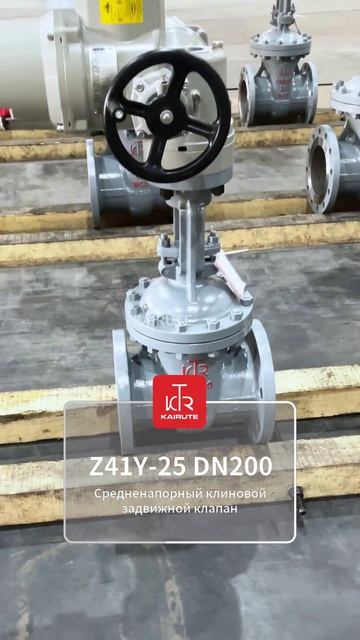 KAIRUTE Задвижка DN200 Z41Y‑25 среднее рабочее давление
#трубопроводнаяарматура #KAIRUTE