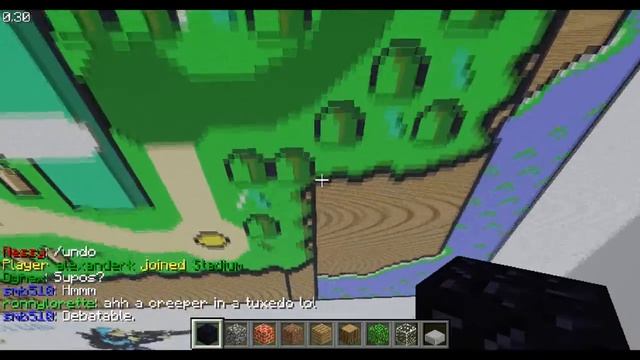 Super Mario World 1st World - Minecraft Pixel Art