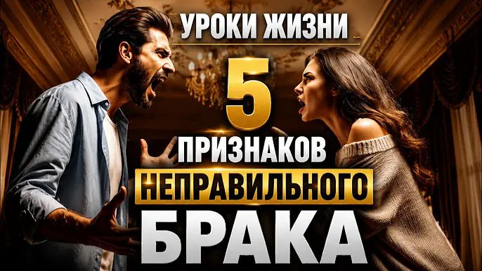 УРОКИ ЖИЗНИ «5 Признаков неправильного брака»_720p