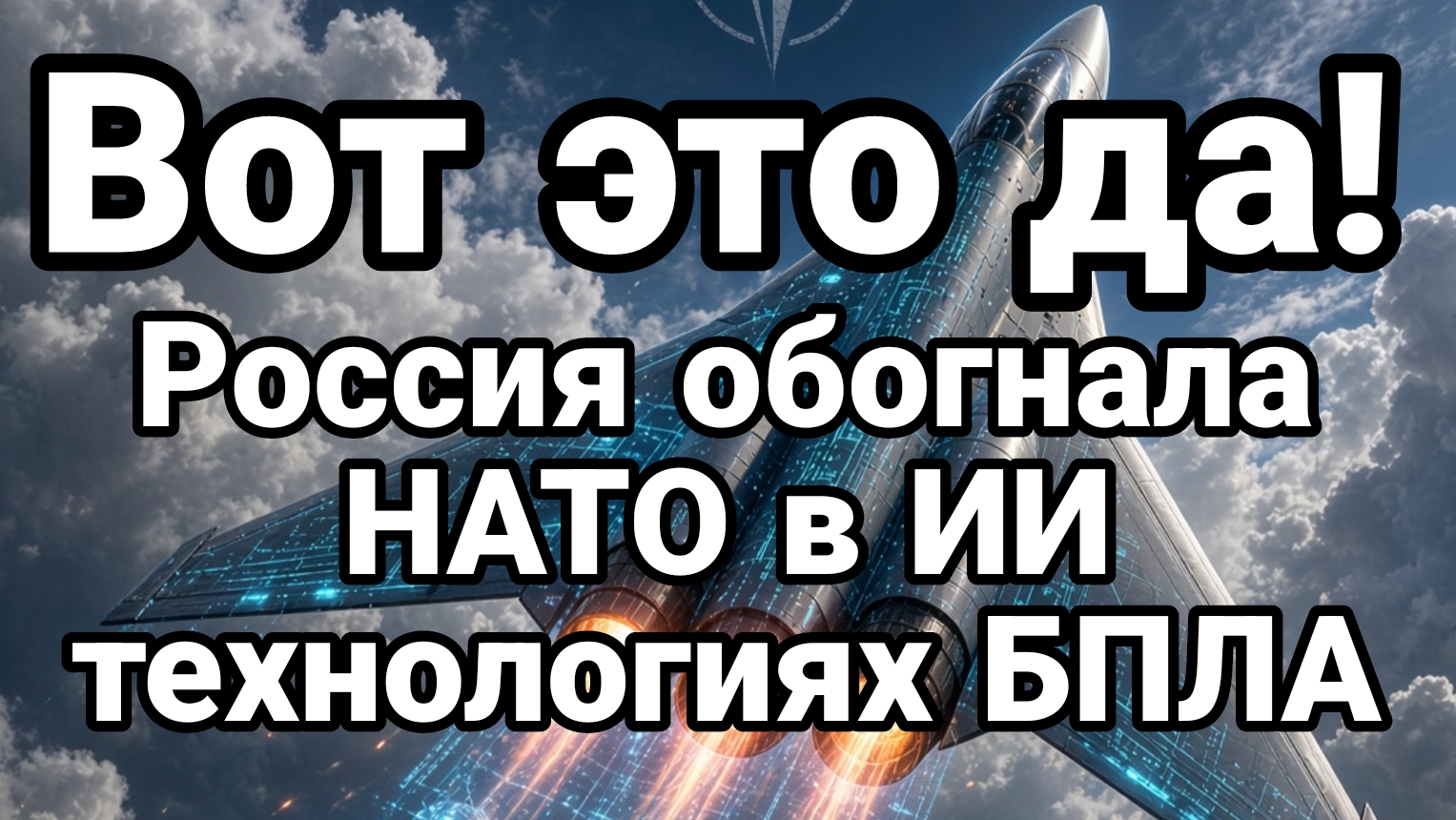 РОССИЯ ОБОГНАЛА НАТО В ИИ БПЛА ТЕХНОЛОГИЯХ