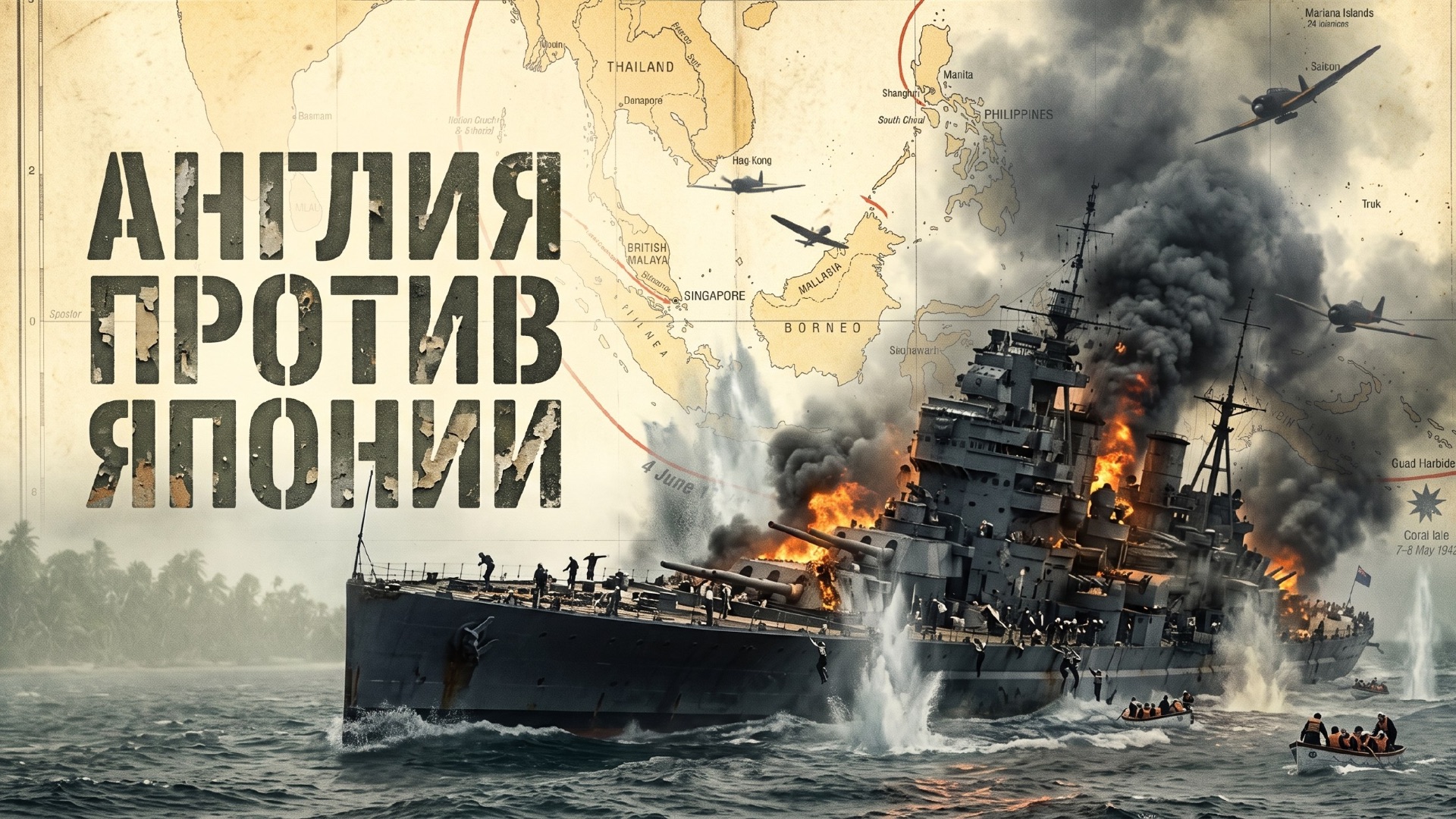 Война на дальнем востоке. Битва за Британию ч.10