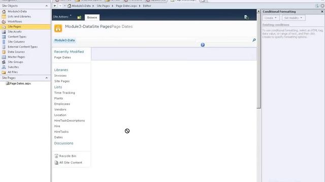 Центр Специалист. Работа в SharePoint Designer 2010
