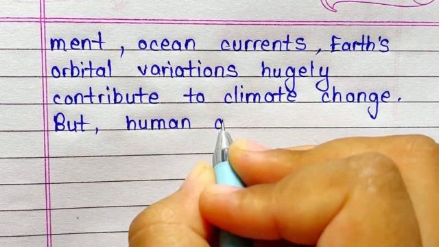 Climate Change Essay In English For Students || Essay On Climate Change