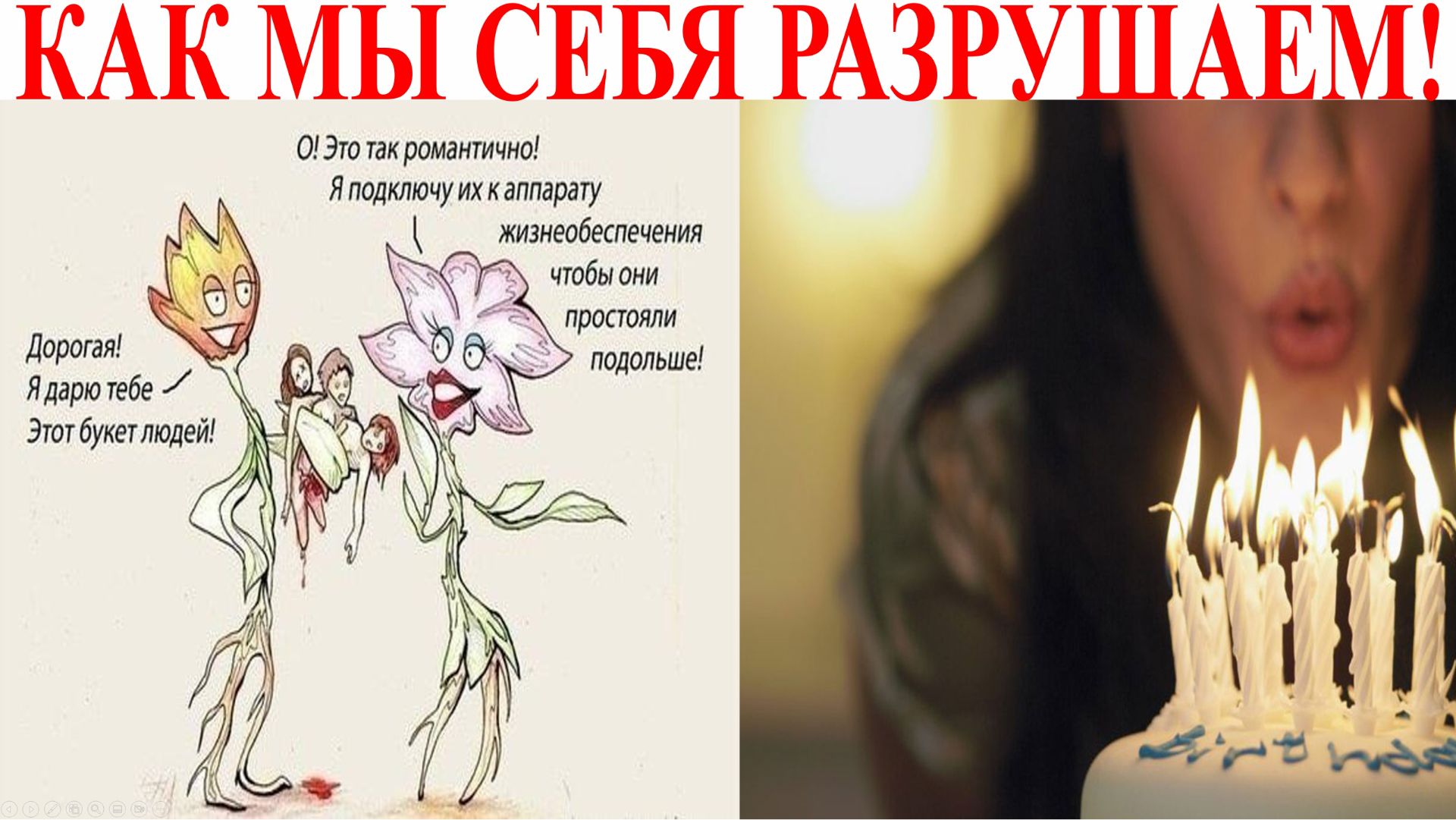 Как человек разрушает свою физиологию и энергию!