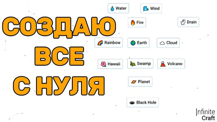 Я - БОГ, СОЗДАЮ ВСЕ С НУЛЯ! ➤ Infinite Craft
