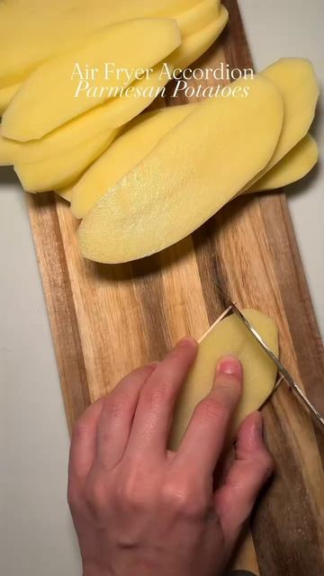 Картофель гармошка