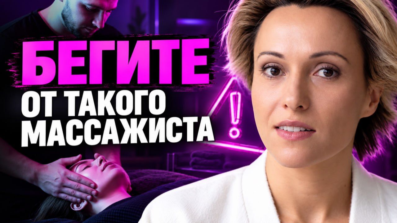 ЭТИ 5 признаков РАЗОБЛАЧАТ плохого массажиста! Проверьте уже на первом сеансе