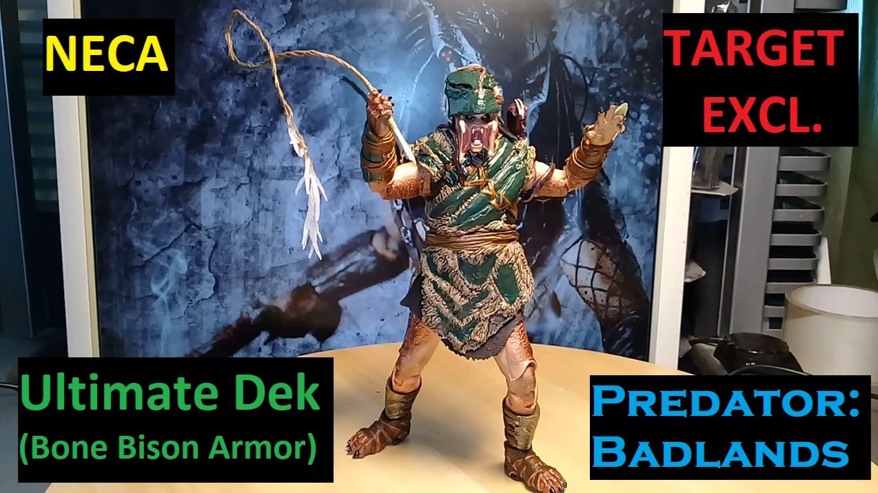 Review! Neca 2026 Ultimate Dek (Bone Bison Armor) From Predator: Badlands Film!