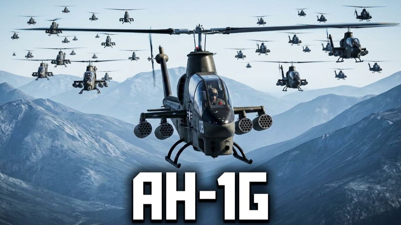 ВЬЕТНАМСКИЙ ЗАЛЕТ НА AH-1G | Вся команда в деле |