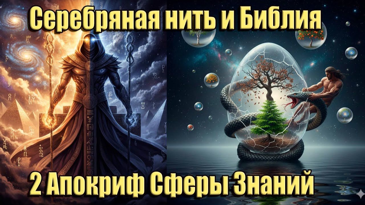 02. 2 Апокриф о СЕРЕБРЯНОЙ НИТИ и БИБЛИИ. Параллели. Сфера Знаний. | Сфера Знаний