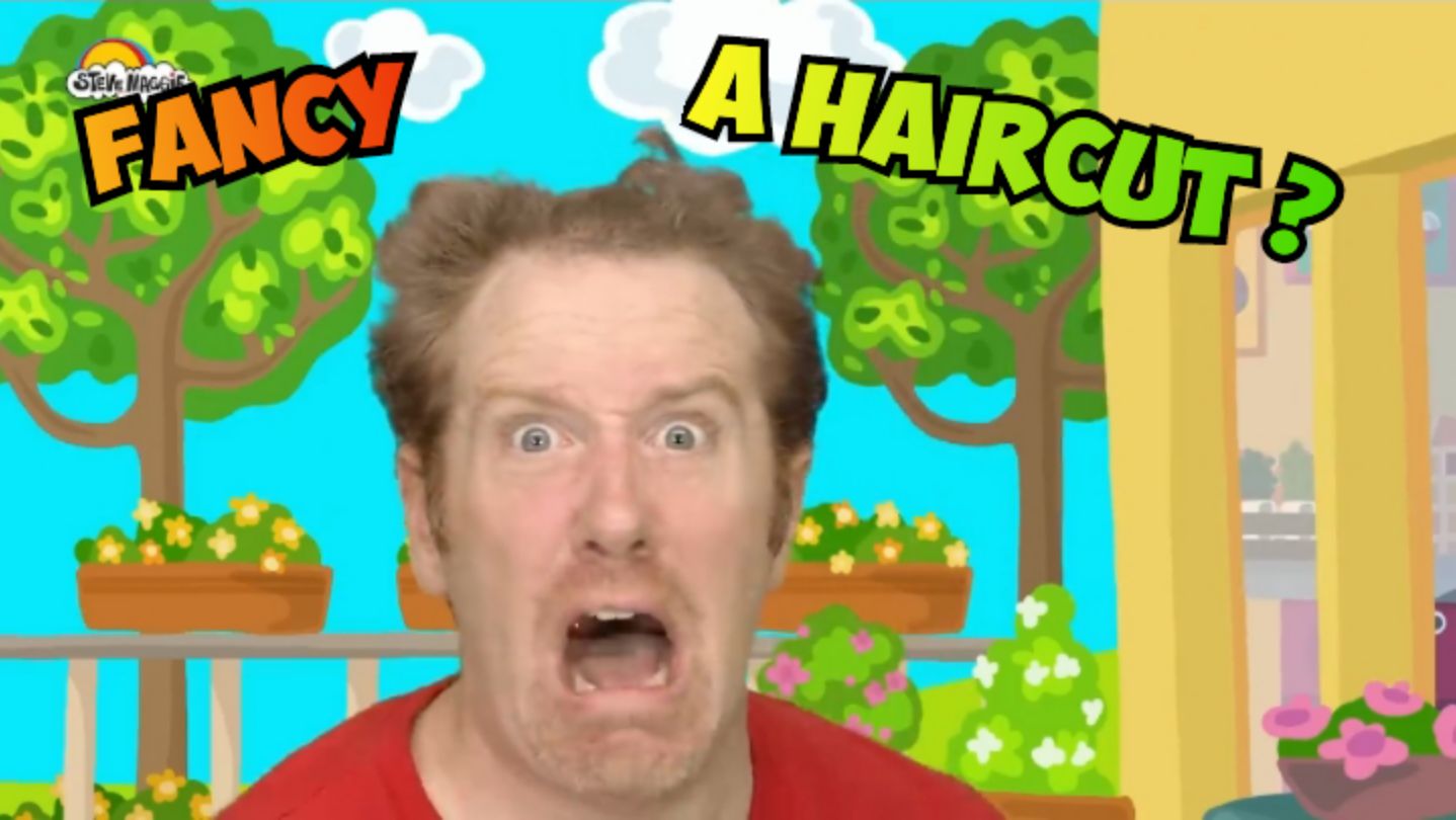 Funny Haircut 💇 With Steve And Maggie