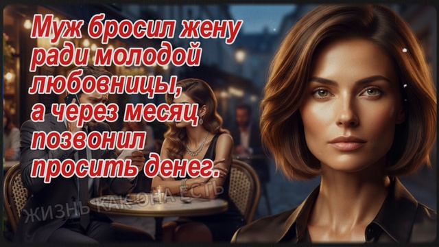 Муж бросил жену ради молодой любовницы