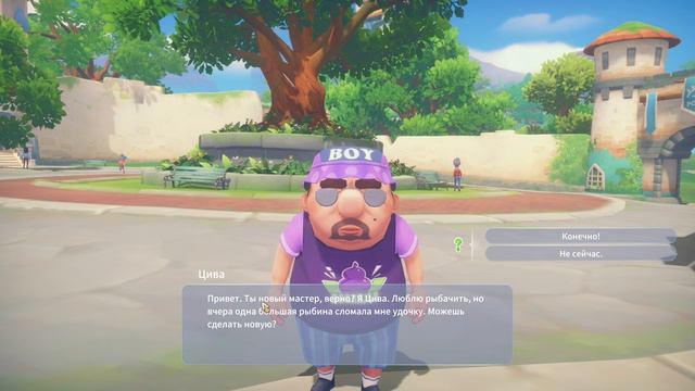My Time At Portia 2 серия потихоньку создается обстановка