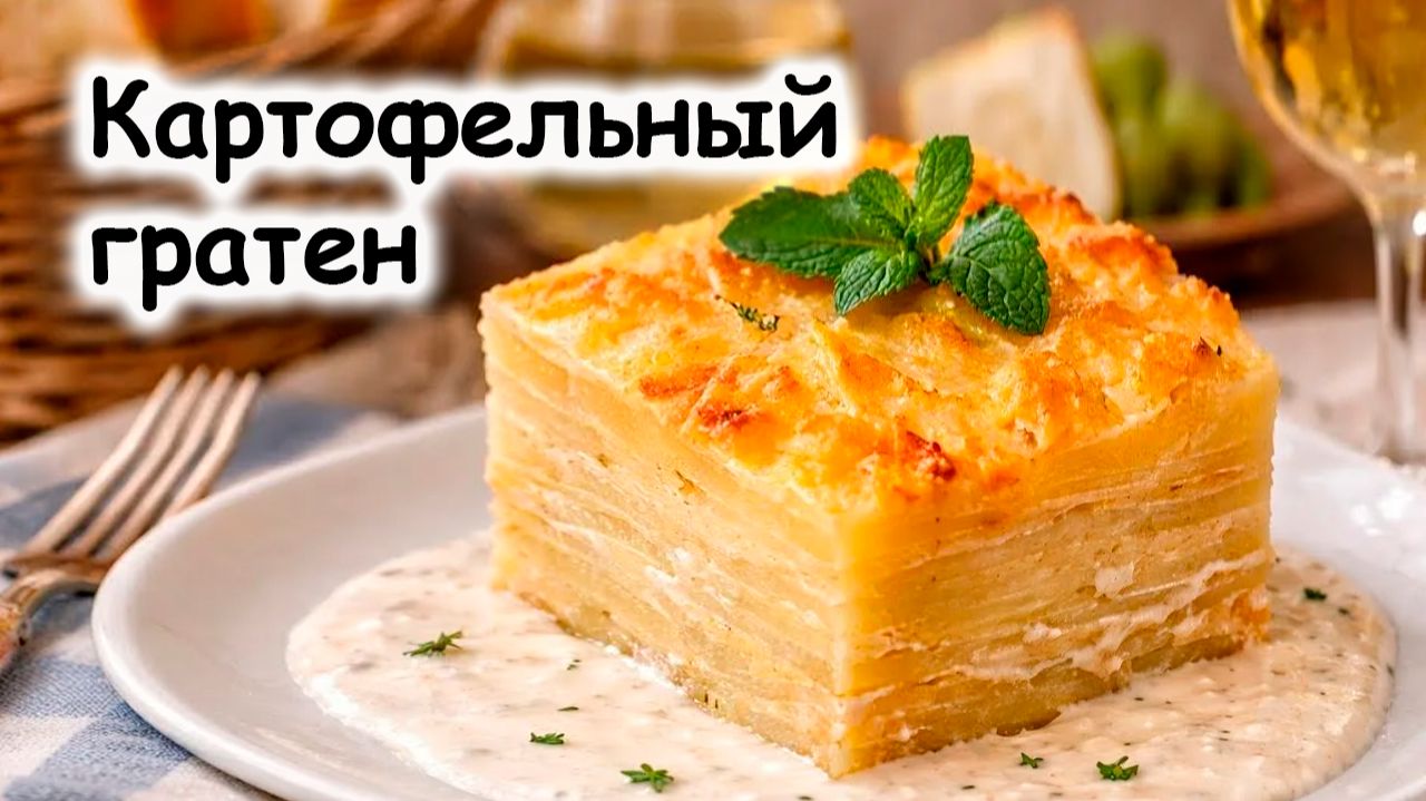 Картофельный гратен