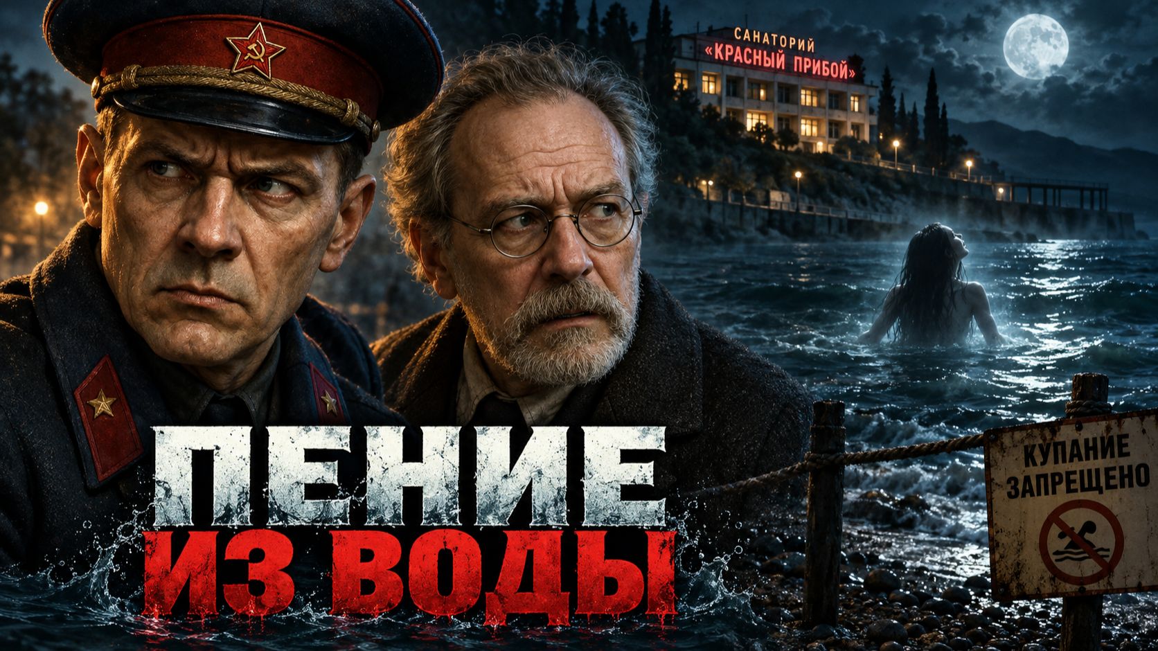 Санаторий «Красный прибой». После закрытия пляжа в Сочи слышали пение из воды. Мистический Детектив