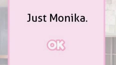 JUST MONIKA (первое маштабное видео