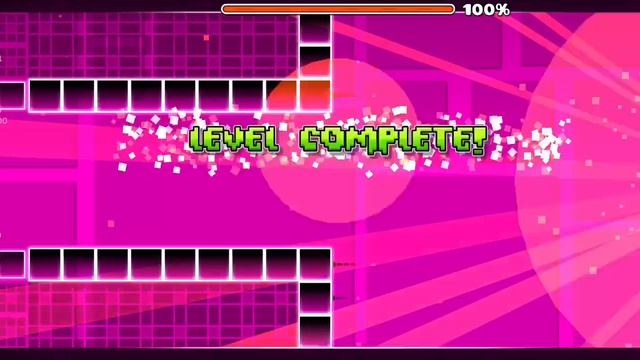 🔥Прохождение первых уровней в Geometry Dash!