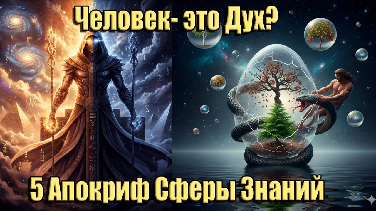 04.  4 Апокриф о человеке как духе в иерархии. Сфера Знаний. | Сфера Знаний