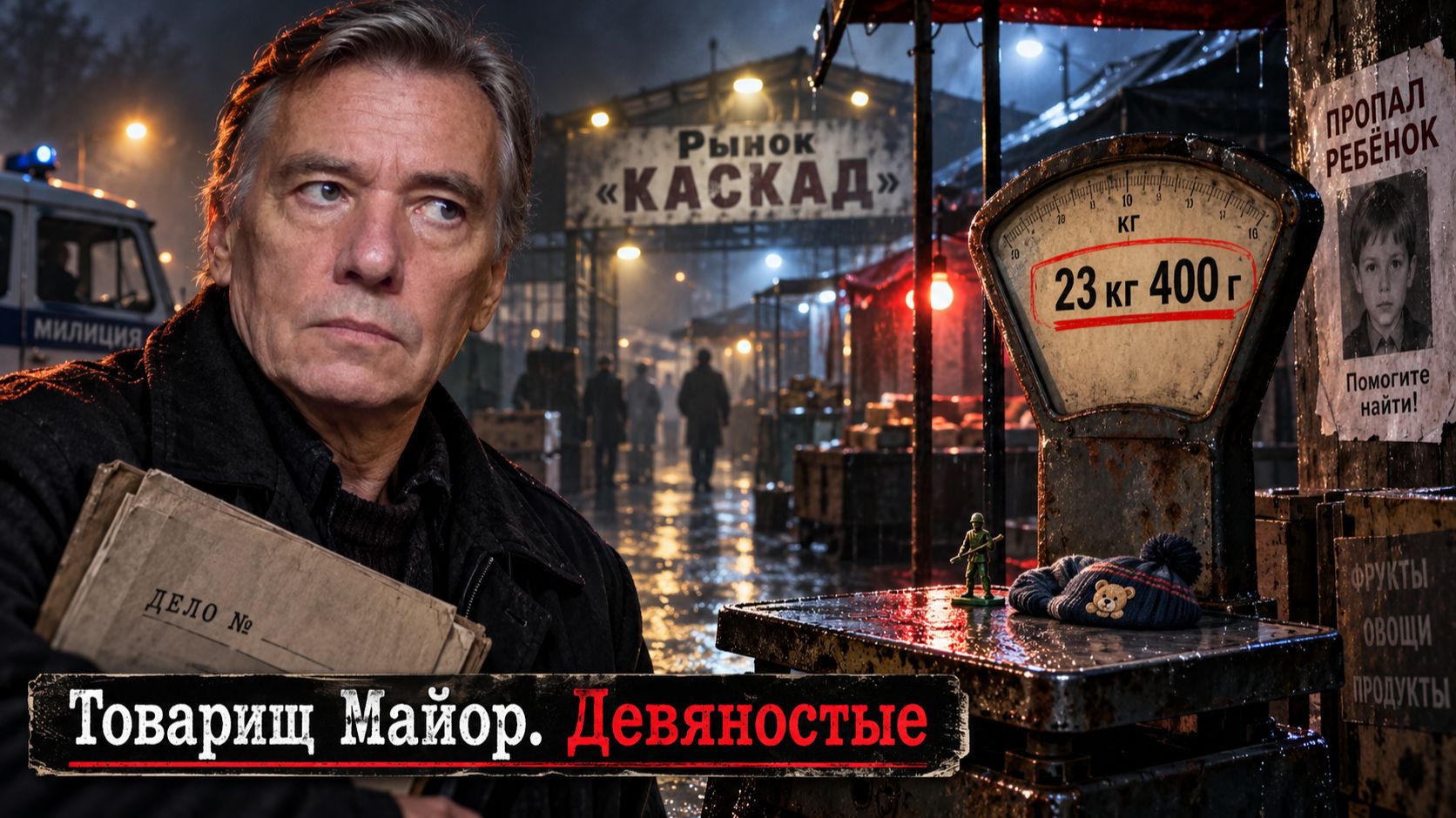 18 октября 2000. Рынок «Каскад». Пустые весы показали 23 кг 400 г пропавшего ребёнка. Детектив