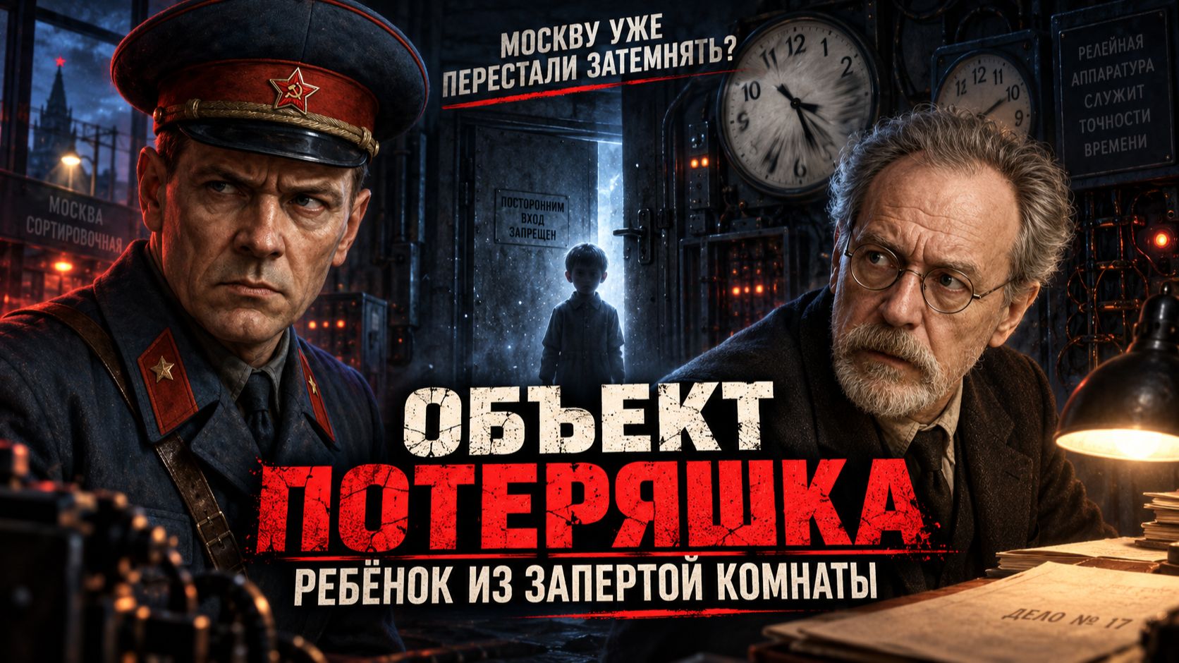 Москву уже перестали затемнять? Объект Потеряшка: ребёнок из запертой комнаты. Мистический детектив