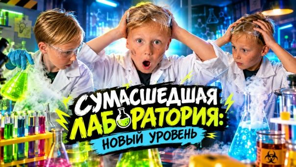 СУМАСШЕДШАЯ ЛАБОРАТОРИЯ ОПЫТОВ - НОВЫЙ УРОВЕНЬ/ФАРАОНОВЫ ЗМЕИ