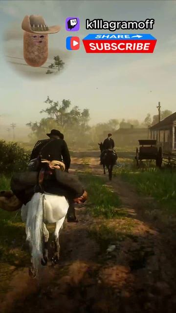 Жесткое ДТП?....😱 #rdr2
