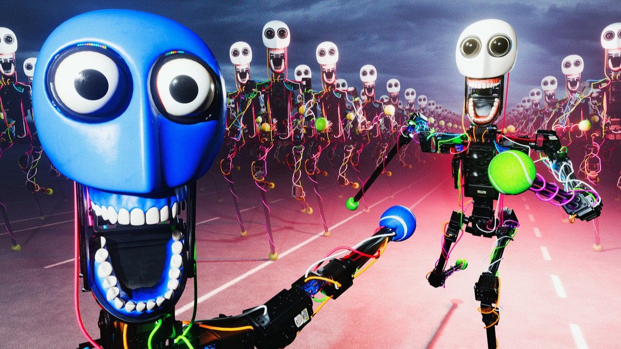 [LIGHTS ARE OFF] - How To Destroy A Self-Aware Robot
