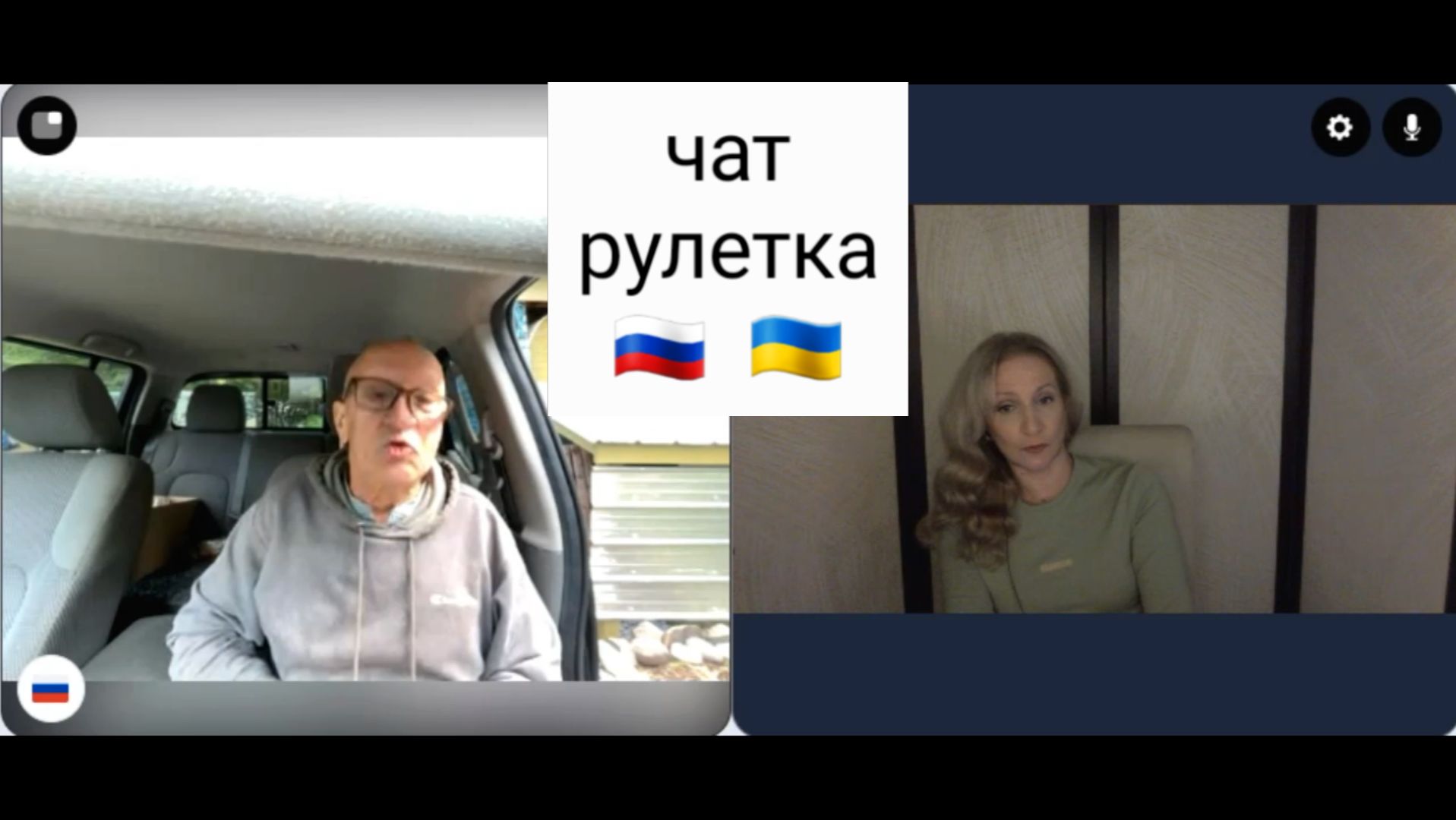 Ненависть. Чат рулетка Россия-Украина