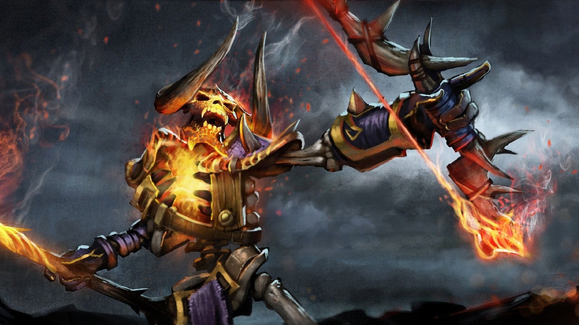 DOTA 2 (Clinkz Gameplay)