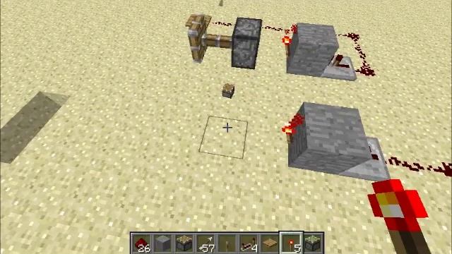 Minecraft Tutorial - Reverse Pistons