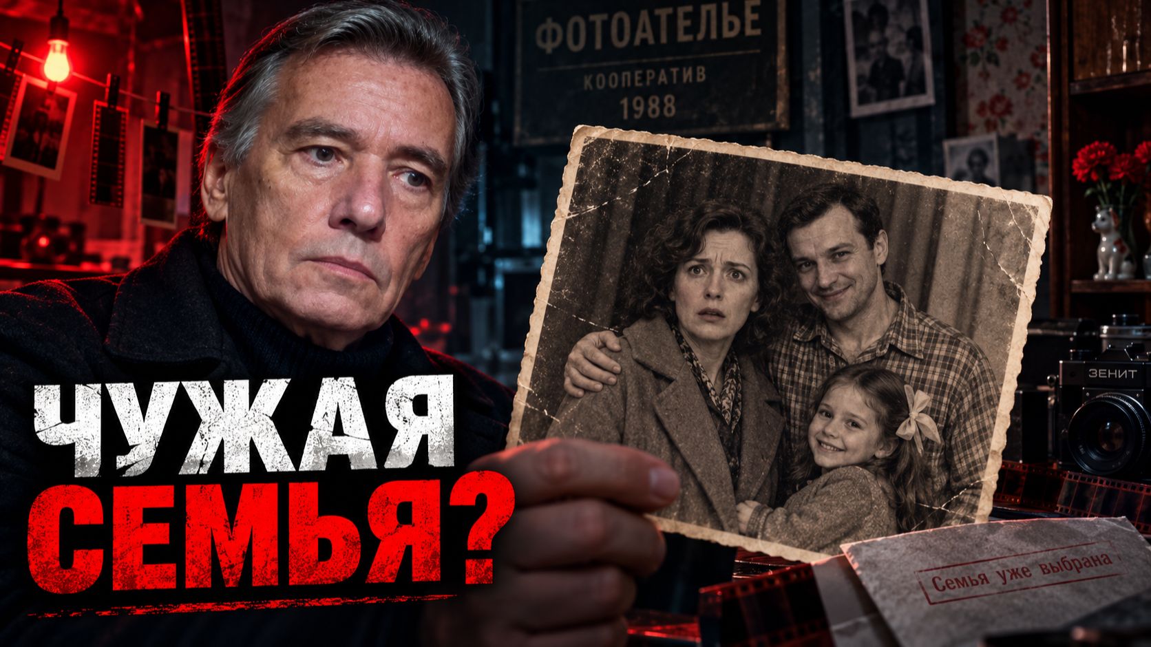 Ей принесли семейное фото — рядом стояли люди, которых она никогда не видела! Дело о фотографии.