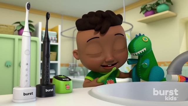 The Official CoComelon X BURSTkids Toothbrush 2 Minute Brushing Song