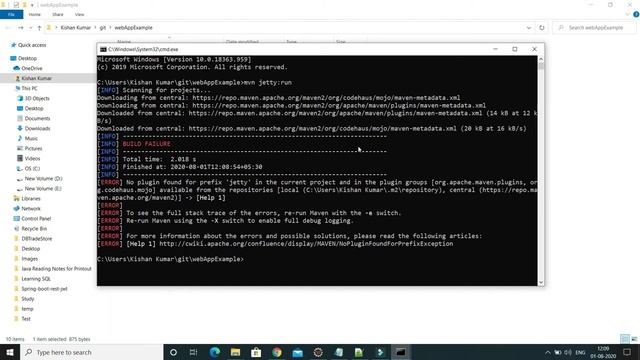 Java Maven Web Application Project Deploy|| How To Run The Maven Web App In An Embedded Jetty Serve