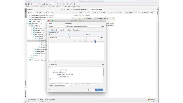Create A Database Using DataGrip