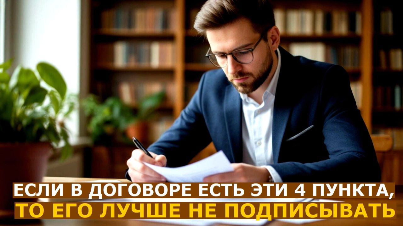 Если в договоре с застройщиком есть эти 4 пункта, такой документ лучше не подписывать